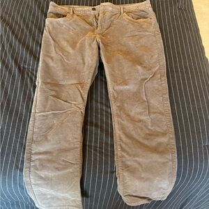 Faherty Men's Brown Corduroy Pants